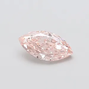 1.15ct MARQUISE Fancy Brownish Pink VVS2 Coloured Lab diamond