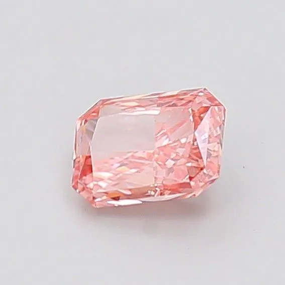 1.01ct RADIANT Fancy Vivid Pink VS2 Coloured Lab diamond