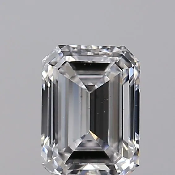 0.56ct EMERALD D VS2 Natural diamond