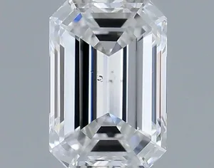 0.3ct EMERALD F SI1 Natural diamond
