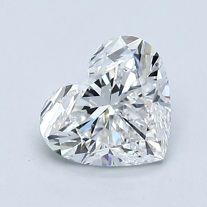 1.01ct HEART E VVS2 Natural diamond
