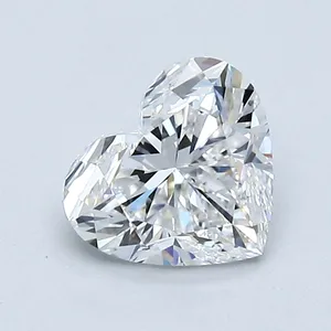1.01ct HEART E VVS2 Natural diamond