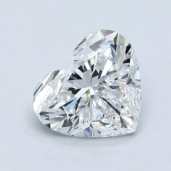 1.01ct HEART E VVS2 Natural diamond