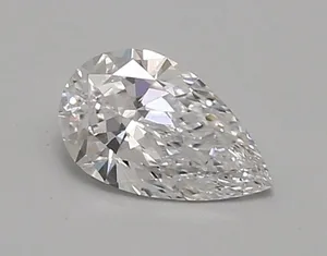 0.8ct PEAR D VVS2 Lab diamond