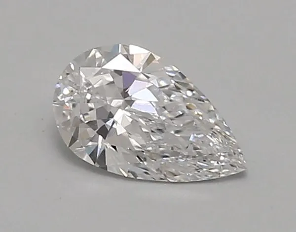 0.8ct PEAR D VVS2 Lab diamond