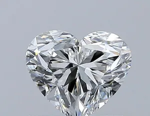 0.7ct HEART F VVS1 Natural diamond