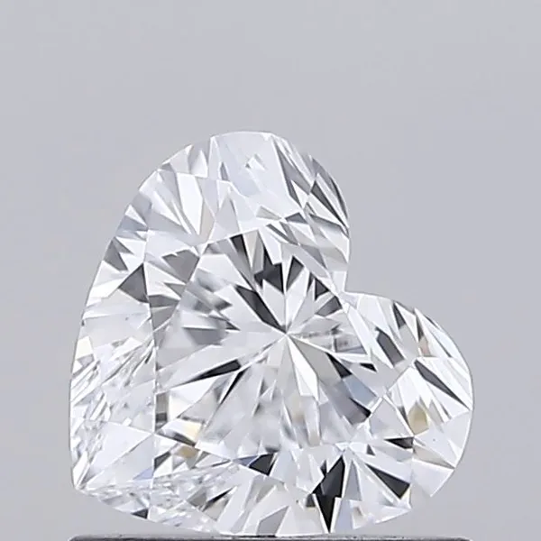 0.77ct HEART D IF Lab diamond