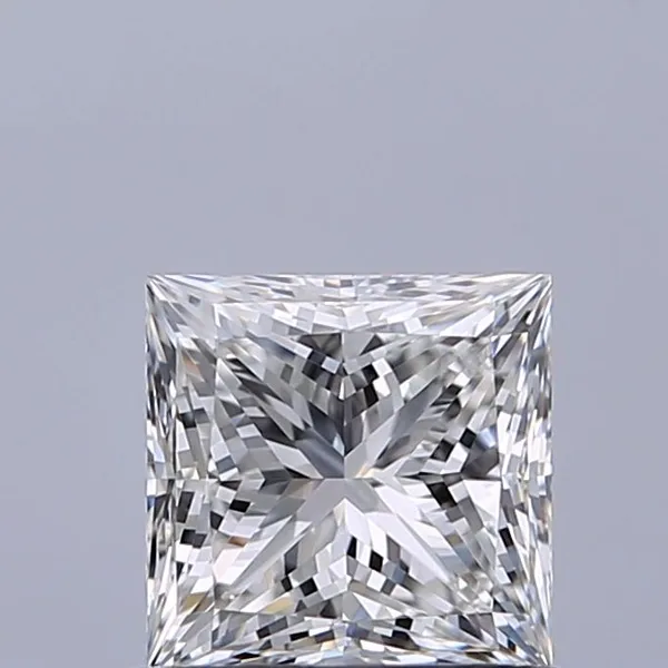 0.73ct PRINCESS G VVS2 Natural diamond