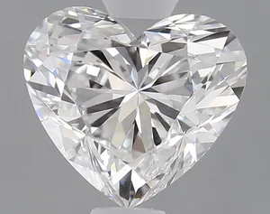 1.1ct HEART D VVS2 Lab diamond