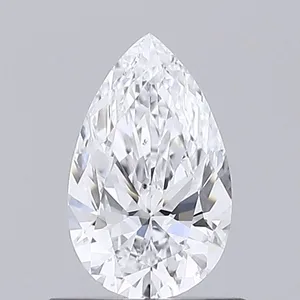 0.53ct PEAR D VVS2 Lab diamond