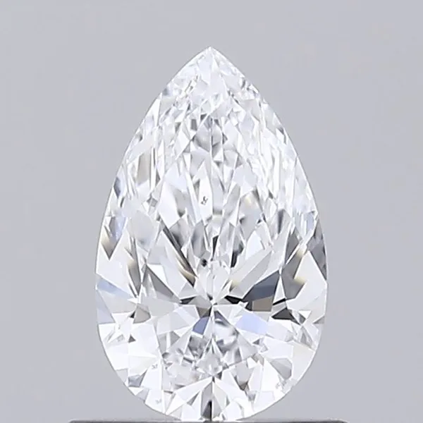 0.53ct PEAR D VVS2 Lab diamond