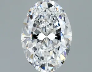 0.54ct OVAL D VS1 Natural diamond