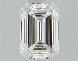 0.56ct EMERALD F VVS2 Natural diamond
