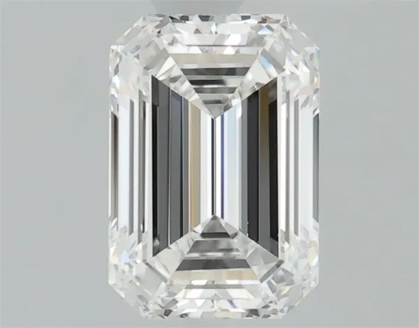 0.56ct EMERALD F VVS2 Natural diamond