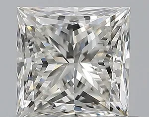 0.51ct PRINCESS H VVS2 Natural diamond