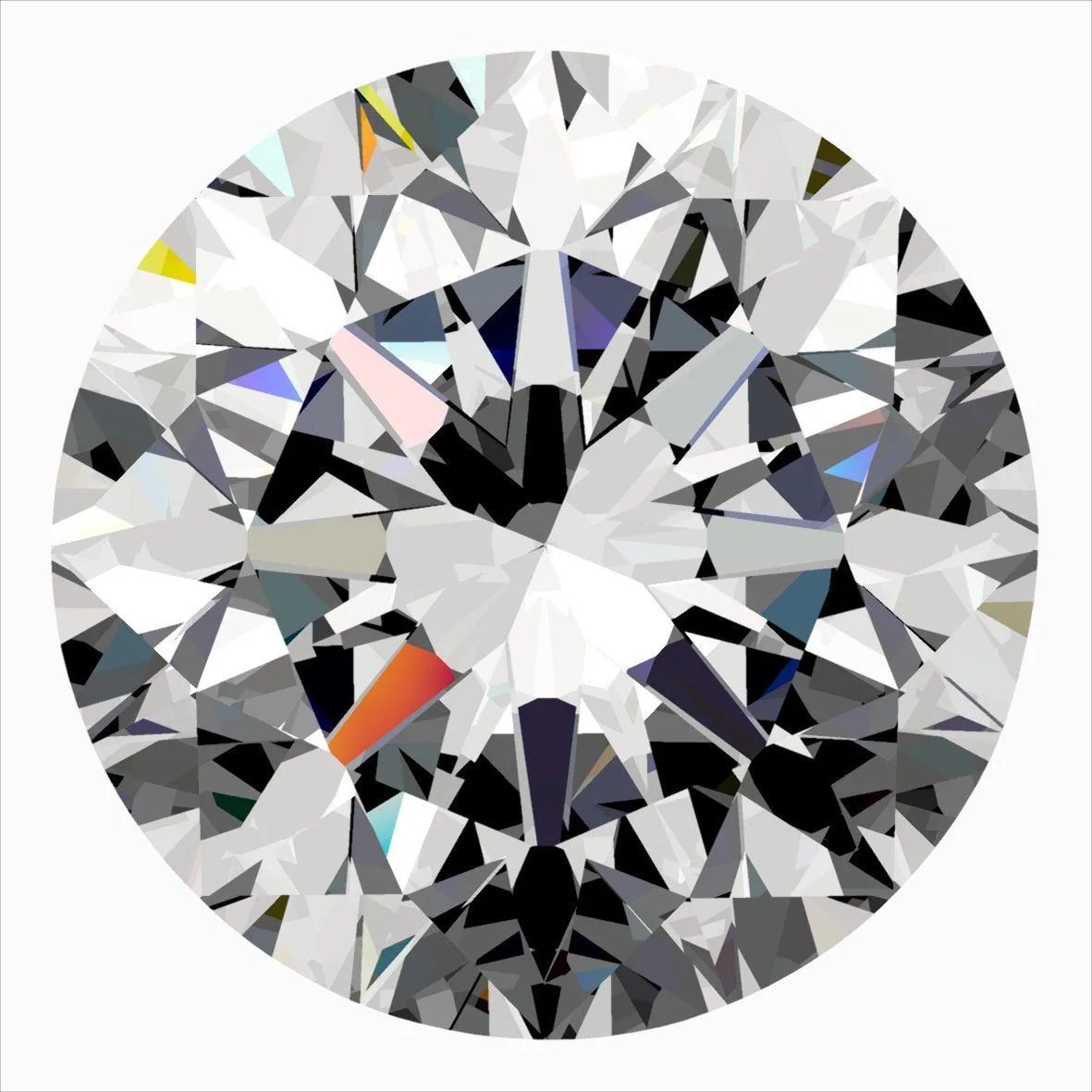 0.30ct ROUND E SI1 Natural diamond