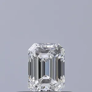 0.3ct EMERALD F VVS1 Natural diamond