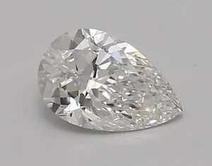 0.88ct PEAR E VVS2 Lab diamond