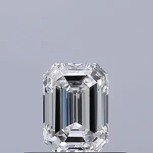 0.39ct EMERALD E IF Natural diamond