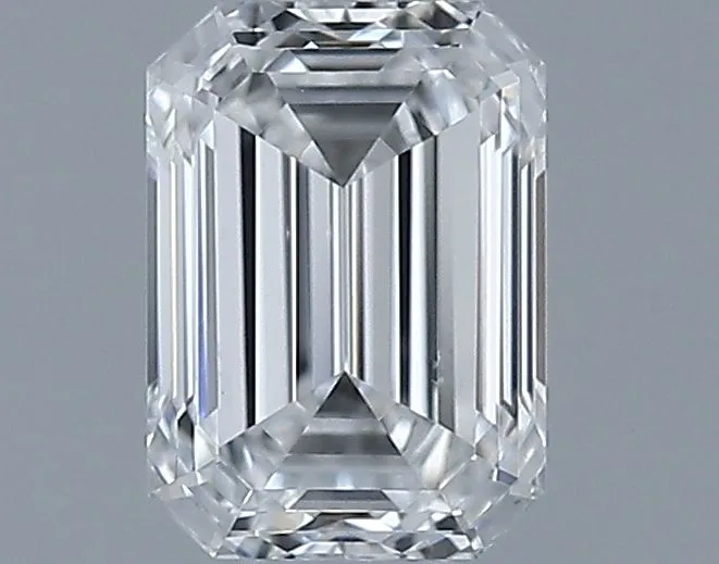 0.40ct EMERALD F VS2 Natural diamond