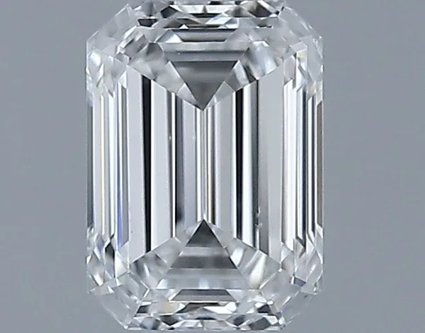 0.4ct EMERALD F VS2 Natural diamond
