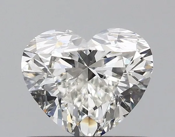 0.71ct HEART H VVS2 Natural diamond