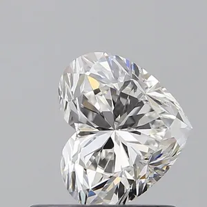 0.76ct HEART G VVS2 Natural diamond