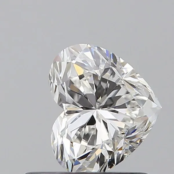 0.76ct HEART G VVS2 Natural diamond