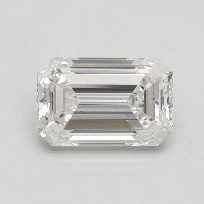 0.68ct EMERALD F VS2 Lab Grown diamond