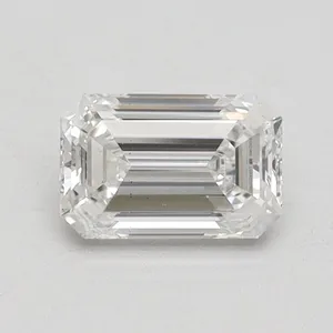 0.68ct EMERALD F VS2 Lab diamond