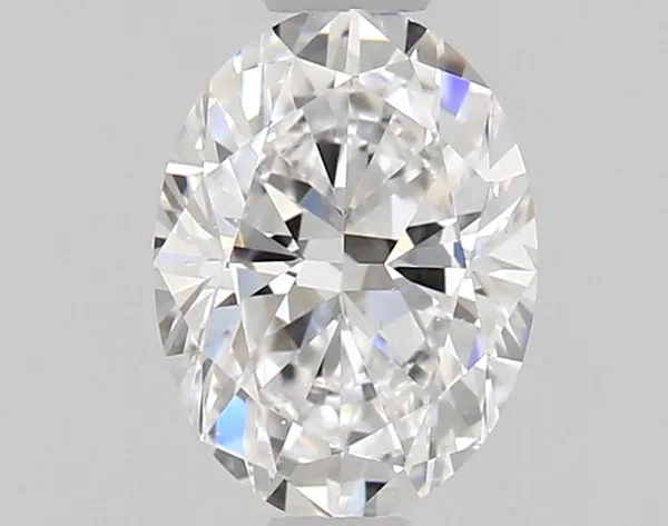 0.6ct OVAL D VS2 Natural diamond