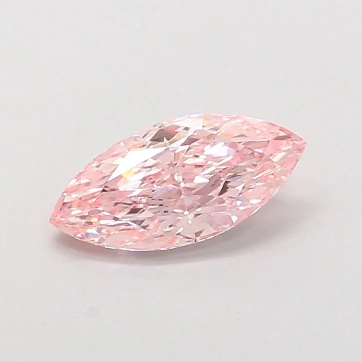 1.05ct MARQUISE Fancy Intense Pink VS1 Coloured Lab diamond