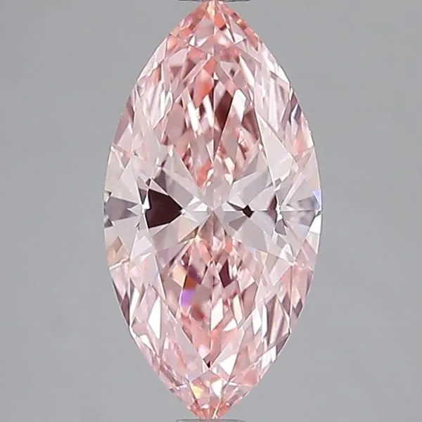 2.00ct MARQUISE Fancy Vivid Pink VS1 Coloured Lab diamond