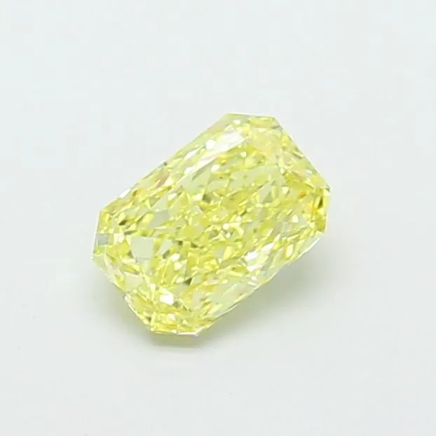1.04ct RADIANT Fancy Intense Yellow VS1 Coloured Lab diamond