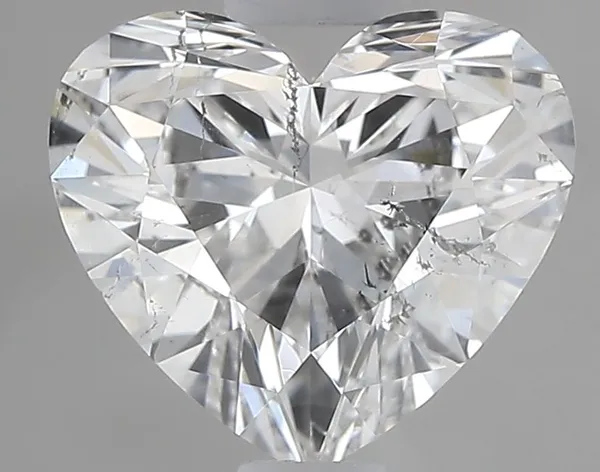 1.04ct HEART F SI2 Natural diamond
