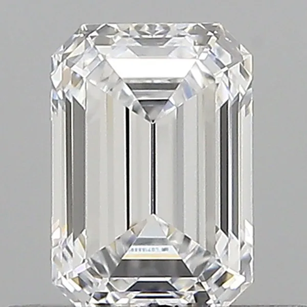 0.56ct EMERALD D IF Lab diamond