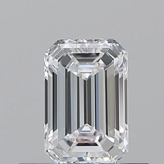 0.5ct EMERALD D VVS1 Natural diamond