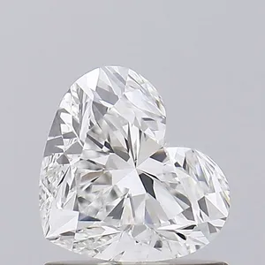 0.9ct HEART G VVS1 Natural diamond