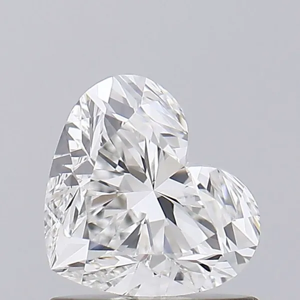0.9ct HEART G VVS1 Natural diamond