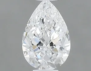 0.35ct PEAR D VVS1 Natural diamond