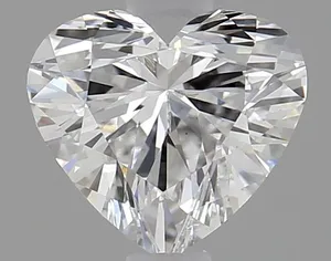 1ct HEART D VS1 Lab diamond
