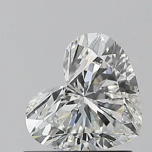 0.9ct HEART G VVS2 Natural diamond
