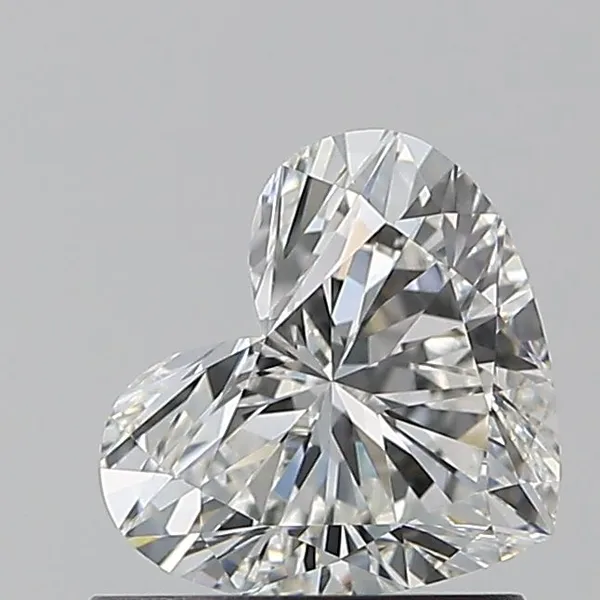 0.9ct HEART G VVS2 Natural diamond