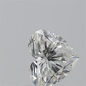1.01ct HEART F SI2 Natural diamond