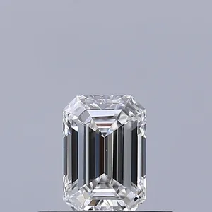 0.34ct EMERALD F VVS1 Natural diamond