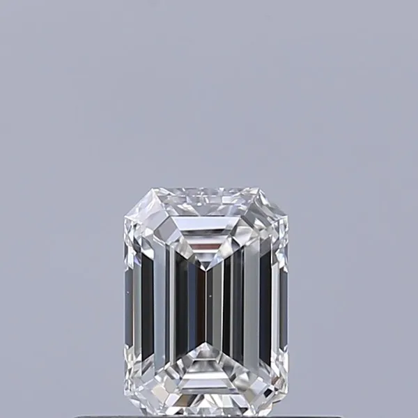 0.34ct EMERALD F VVS1 Natural diamond