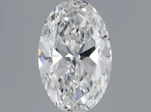 0.5ct OVAL F VVS1 Natural diamond