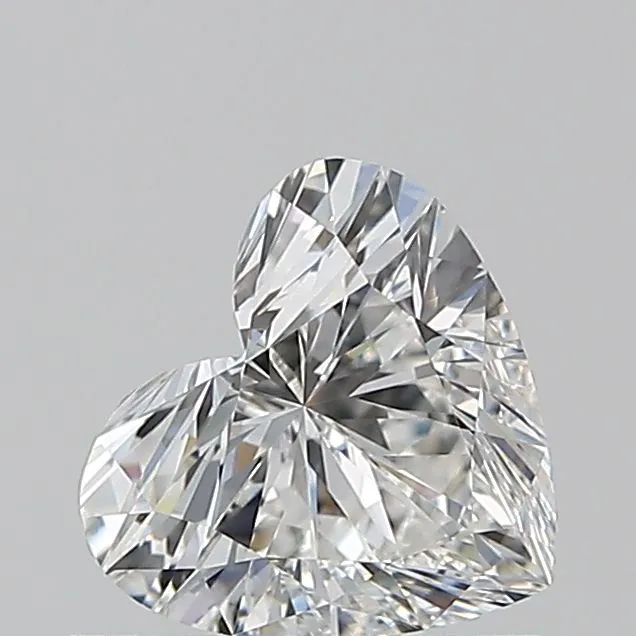 0.70ct HEART F IF Natural diamond