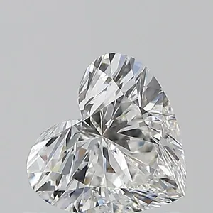 0.7ct HEART F IF Natural diamond