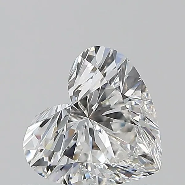 0.7ct HEART F IF Natural diamond